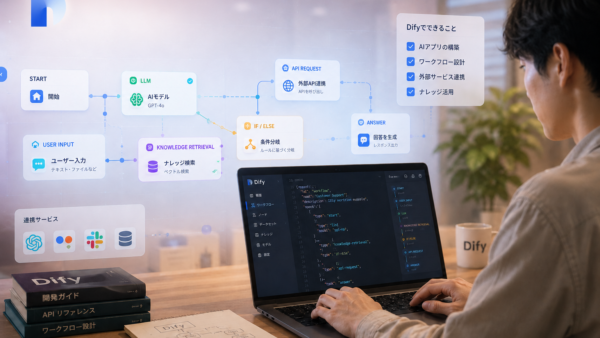Dify開発とは？AIチャットボット・業務アプリを作る流れを解説